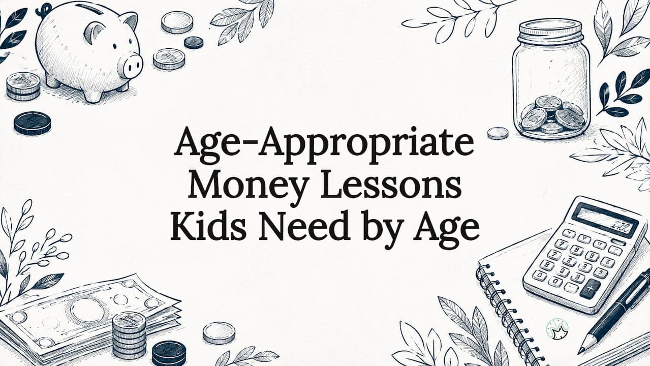 Age-Appropriate Money Lessons Kids Need by Age